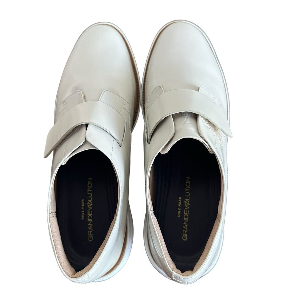 Cole Haan Women’s Grand Evolution Velox Modern Monk Loafers Optic White Size 8.5 - Picture 6 of 12